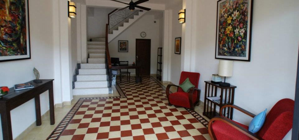 The Columns Hotel Kampot Exterior foto